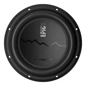 AudioControl EPICX10D4 EPICX Series Car Audio 10" Subwoofer, 500 Watt RMS/750 Watt Max, 4 Ohm, Dual Voice Coil (DVC)
