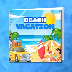 Beach Vacation Travel Scrapbook Edition 1 | Design Your Own Photo Layouts