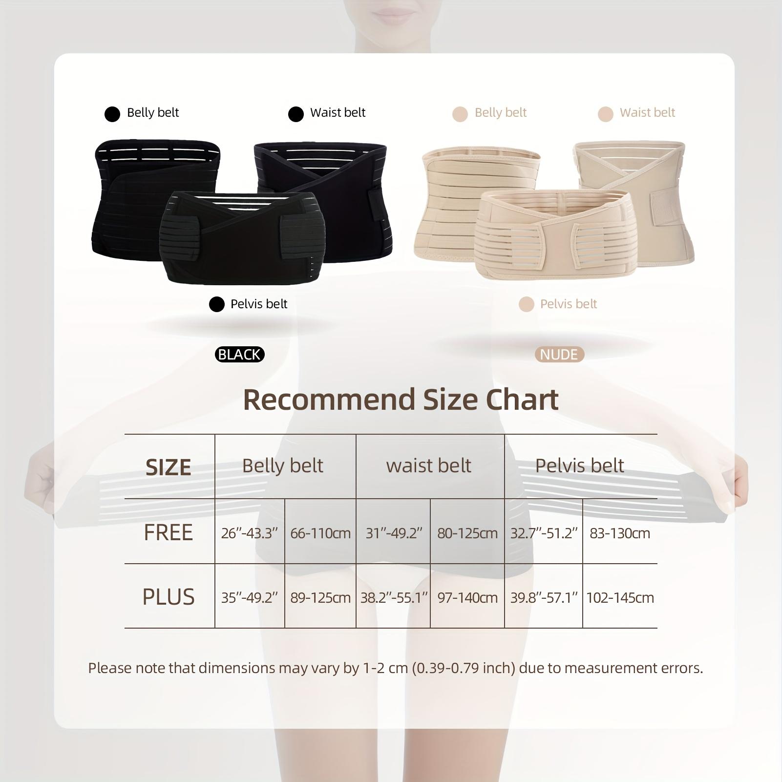 Belt Postpartum Belt Postpartum Belly Belt Cesarean Section Belt Abdominal Girdle Women's Hard Control Waist Trainer Tummy Wrap Shapewear Belt Postpartum Gear Breathable Waist Trainer