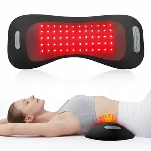 FLIKEZE 2026 New Portable Waist Muscle Recovery Massager - Red Light Therapy, Heat Therapy, Physical Traction, Vibration - Personal Care Massage Device Ideal Gift for Parents Daily