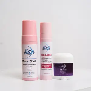 Azul Celeste The Ultimate Bundle - Magic Soap Collagen Moisturizing Toner & Sun Stick Complete Skincare Set for Radiant Skin Moisture Hydrate Moisturize Moisturizer Hydrating