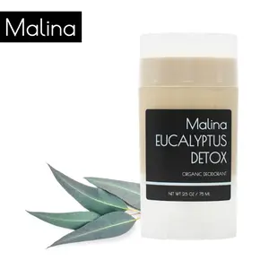 Malina Organic Eucalyptus Detoxifying Deodorant for Sensitive Skin