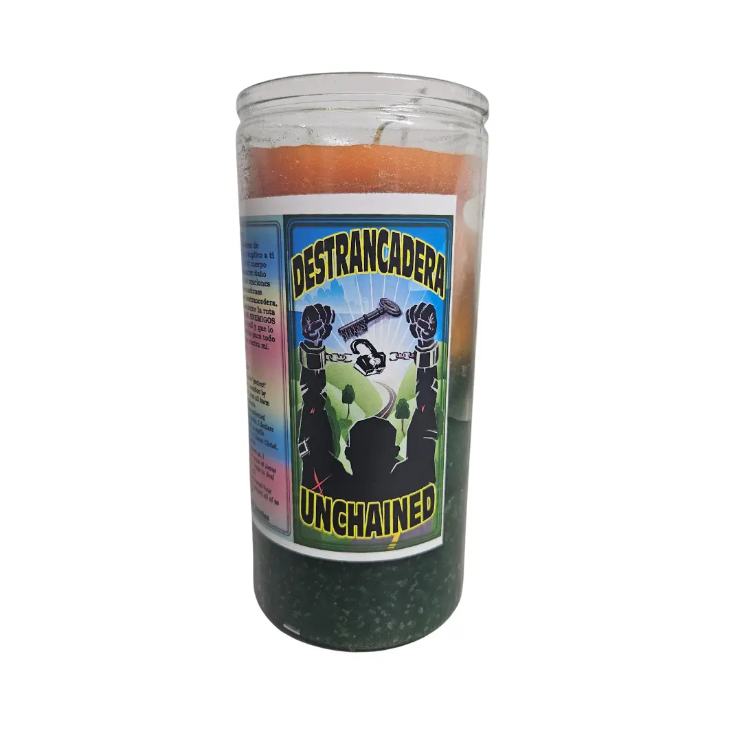 Jumbo Veladora Preparada Destrancadera / Jumbo 14 Day Prepared Candle Unchained