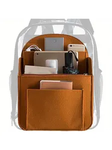 Bag-In-Bag Storage Bag – High-Capacity Travel Divider, Lightweight Rucksack Pouch, Travel Organizer | Multi-Compartment Storage Solution For Organizing Handbags, Ideal Interior Layer For Women's And Men's Daily Backpacks, Portable Organizer