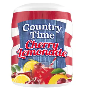 Country Time Cherry Lemonade flavored with other natural flavor Drink Mix, 18.3 oz Canister