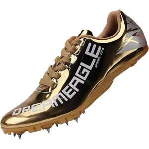 Mens Track and Field Shoes Teenagers Spikes Sneakers Boys Track Race Jumping Professional Running Nail Spikes Shoes Boys Girls