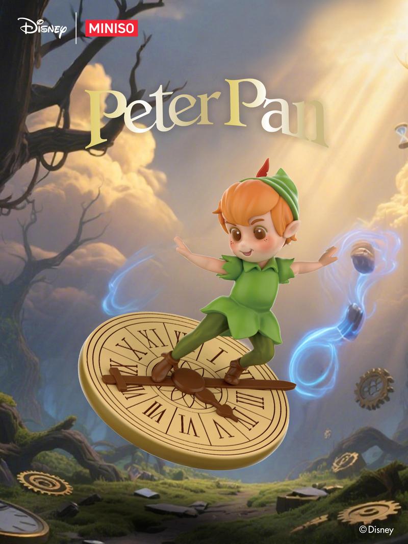 Disney Peter Pan Lost Treasures Series Functional Blind Box Figurines
