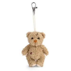 Nobody is Perfect Bear Plush Key Ring