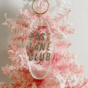 Fast Lane Club Motel Keychain