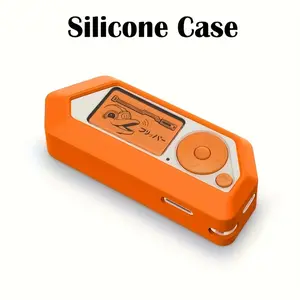 Zero Case Soft Silicone Protective Cover, Includes Screen Protector, Compatible with Flipper Zero Device, Essential Hacker Accessory