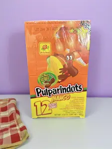PULARINDOTS  MANGO FRUITY CANDY -12 PACKETS IN BOX PACK