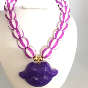 Lips Necklace