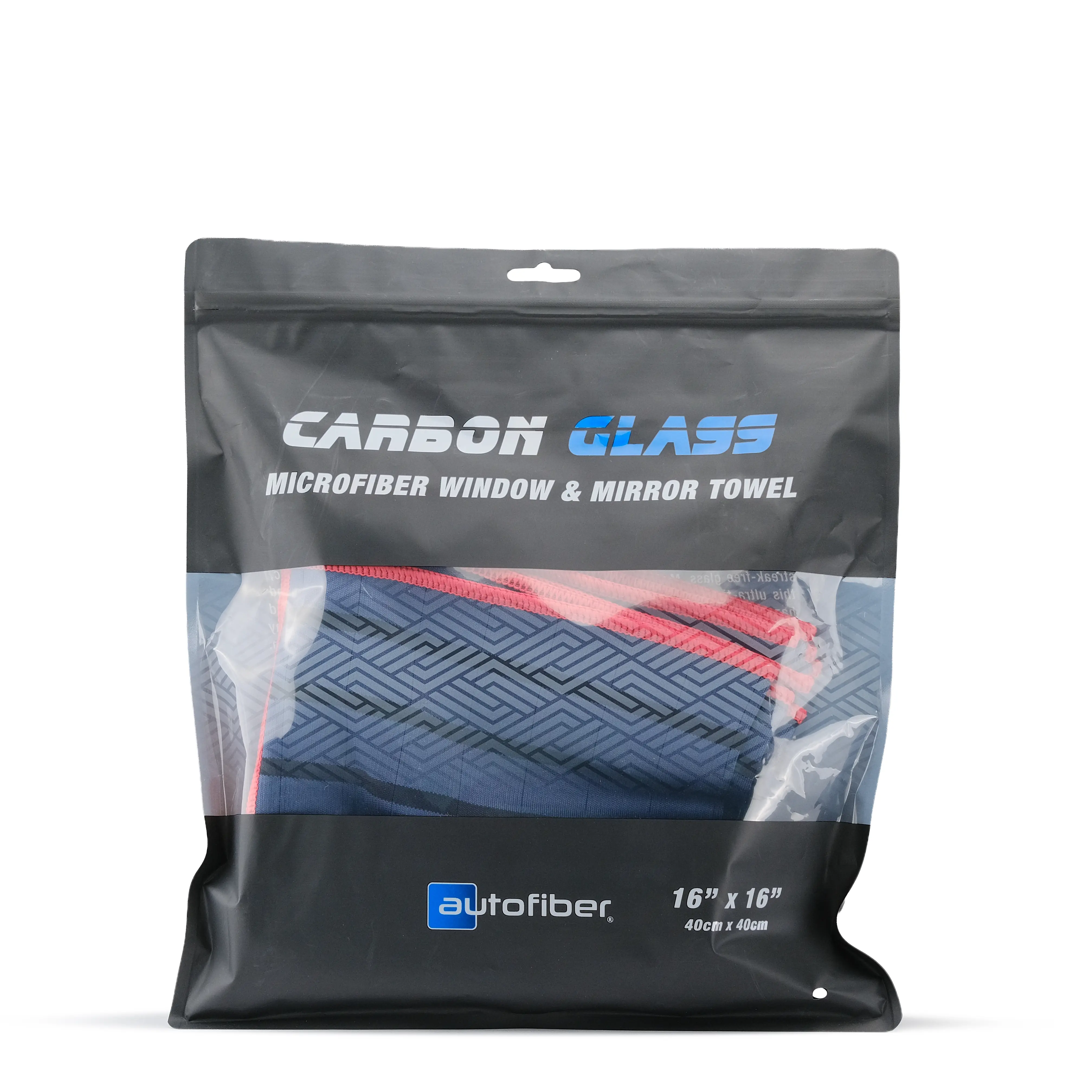 Autofiber Carbon Glass Microfiber Window + Glass Towel