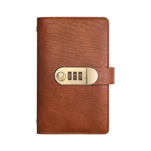 Cash Savings Book Password Lock Money Wallet Account Record Book, Financial Management Storage Notebook, Planner Notebook, Secure Cash Holder Journal