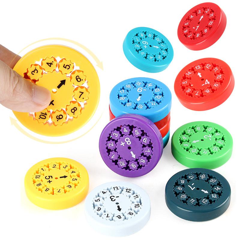 Fidget Digital Hand Stress Spinner Division And Multiplication Fidgets ...