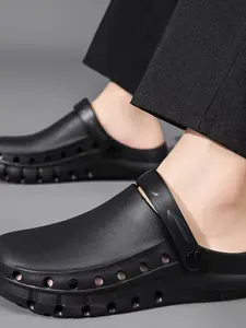 Unisex Comfortable Non-Slip Kitchen Chef Shoes, Durable Fashion Design, Ideal for Cooking & Baking, Anti-Slip Waterproof Oil-Resistant Easy Clean