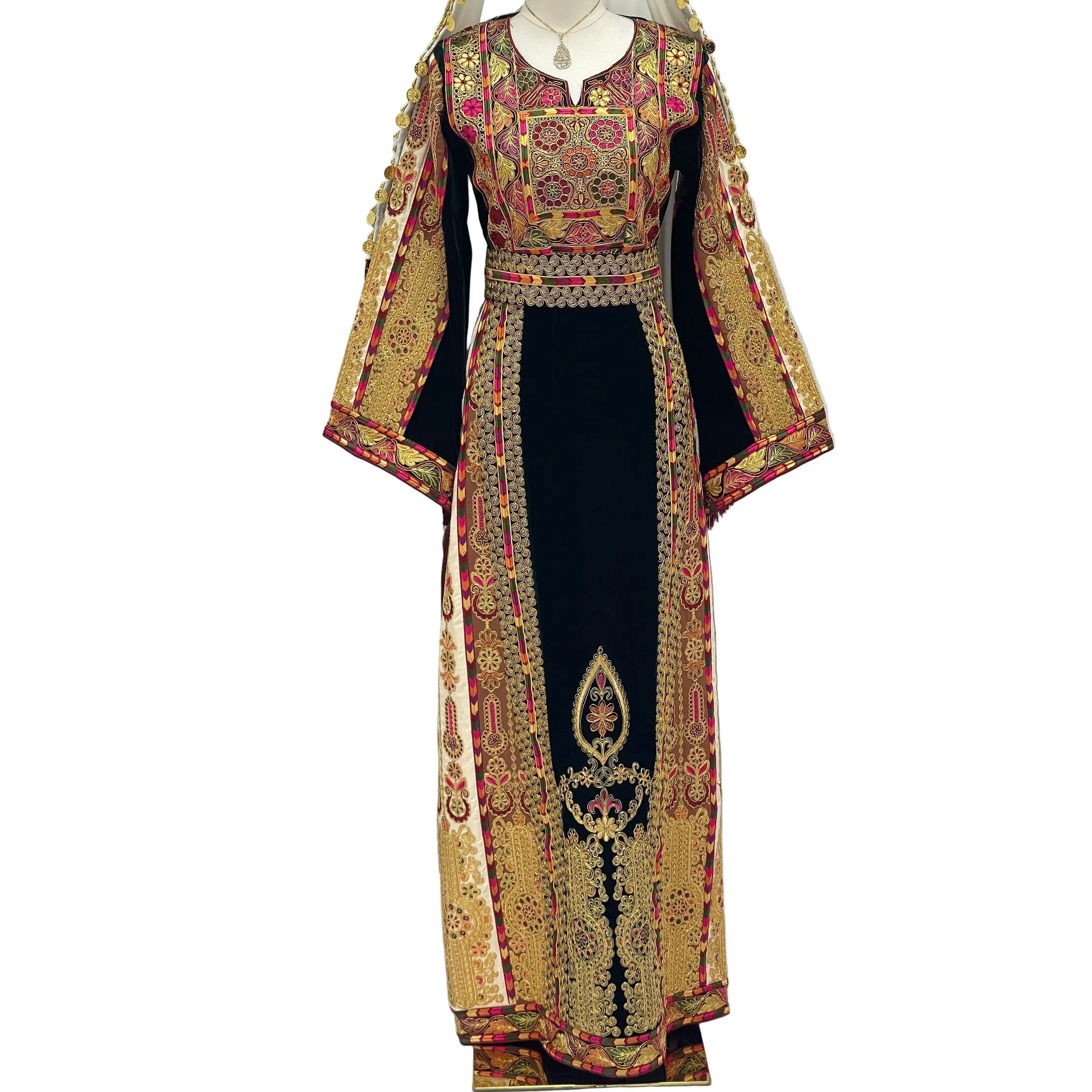Malika Queen Emerald Thobe Is The Crown Jewel Of Palestinian Dresses