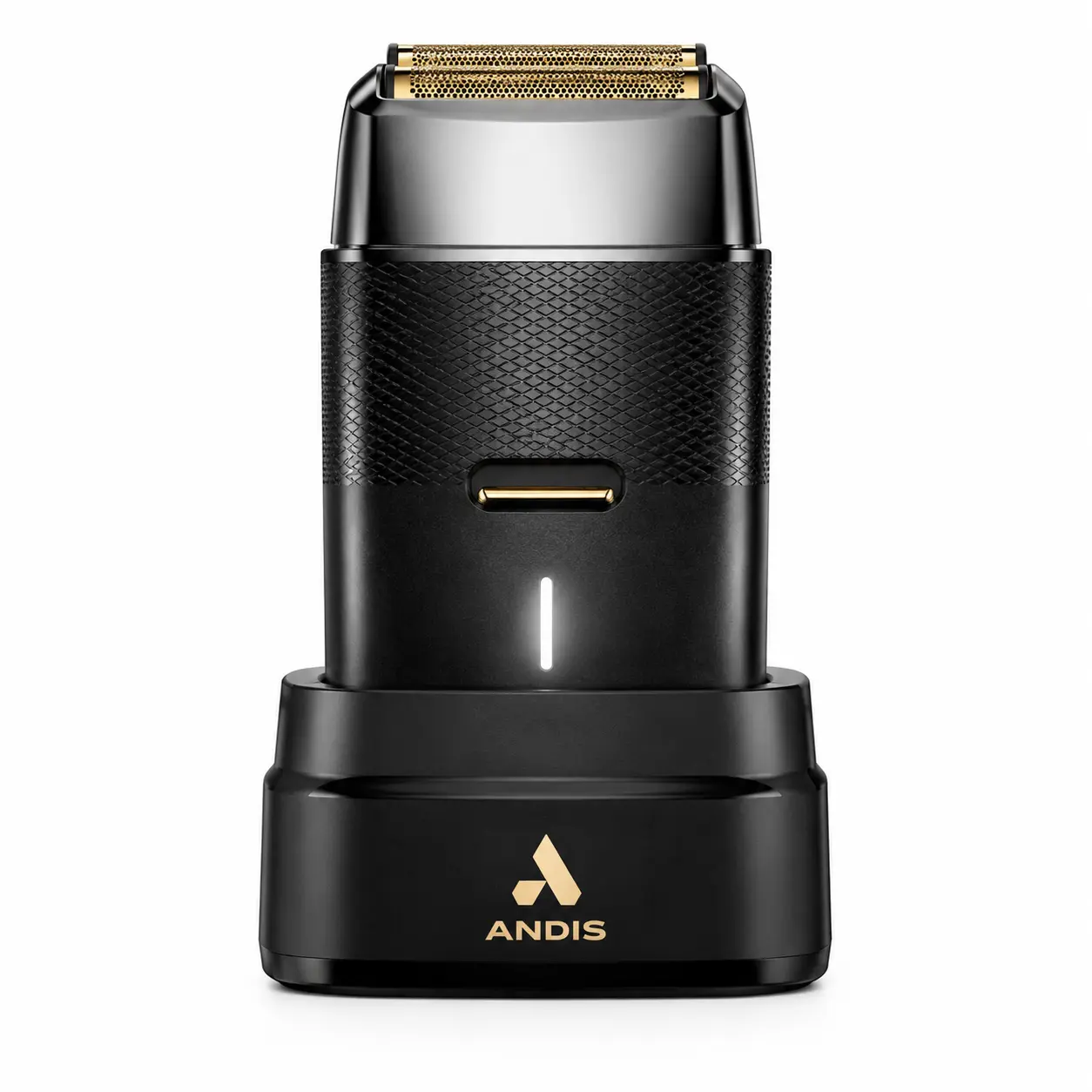 Andis ProFoil Plus II Titanium Double Foil Shaver Black Chrome TS-3 563612