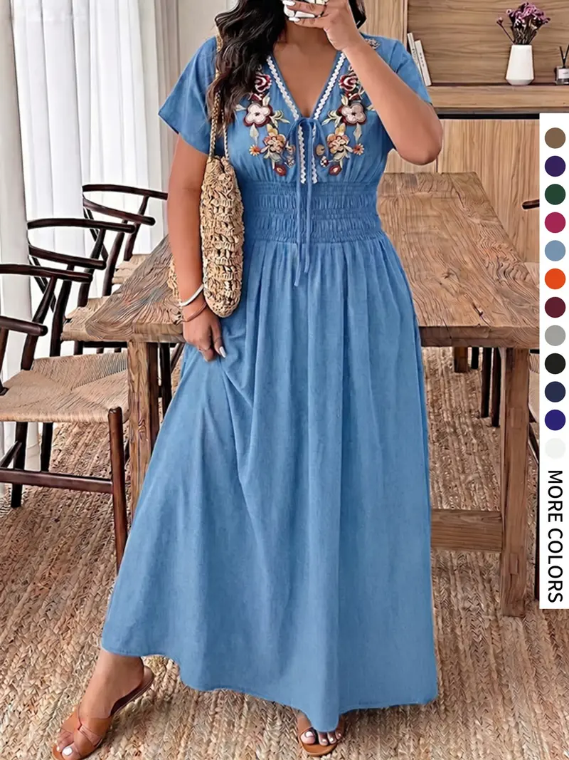 plus size bohemian dress - TikTok Shop plus size bohemian dress - TikTok Shop