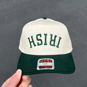 [NEW] Irish Upside Down Hat, St. Patricks Day Hat, Leprechaun Hat, Upside Down Hats, Two Tone Hat, Baseball Hat, Embroidered Hat, Holiday Hat