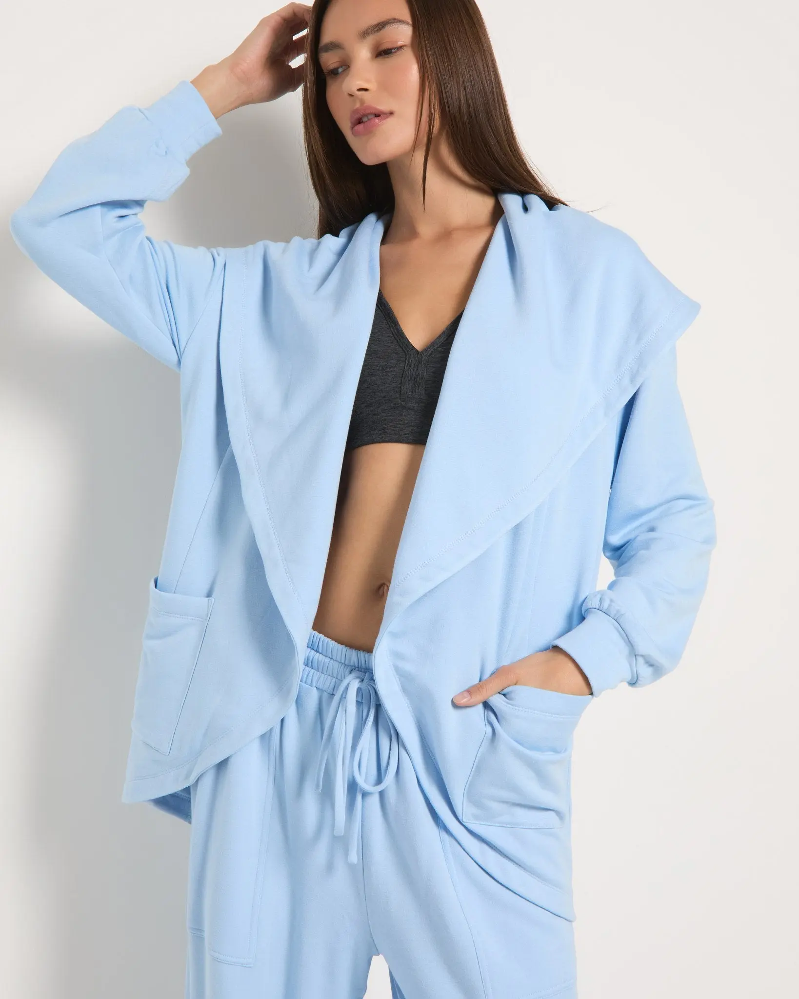 Allure Fleece Cocoon Cardigan