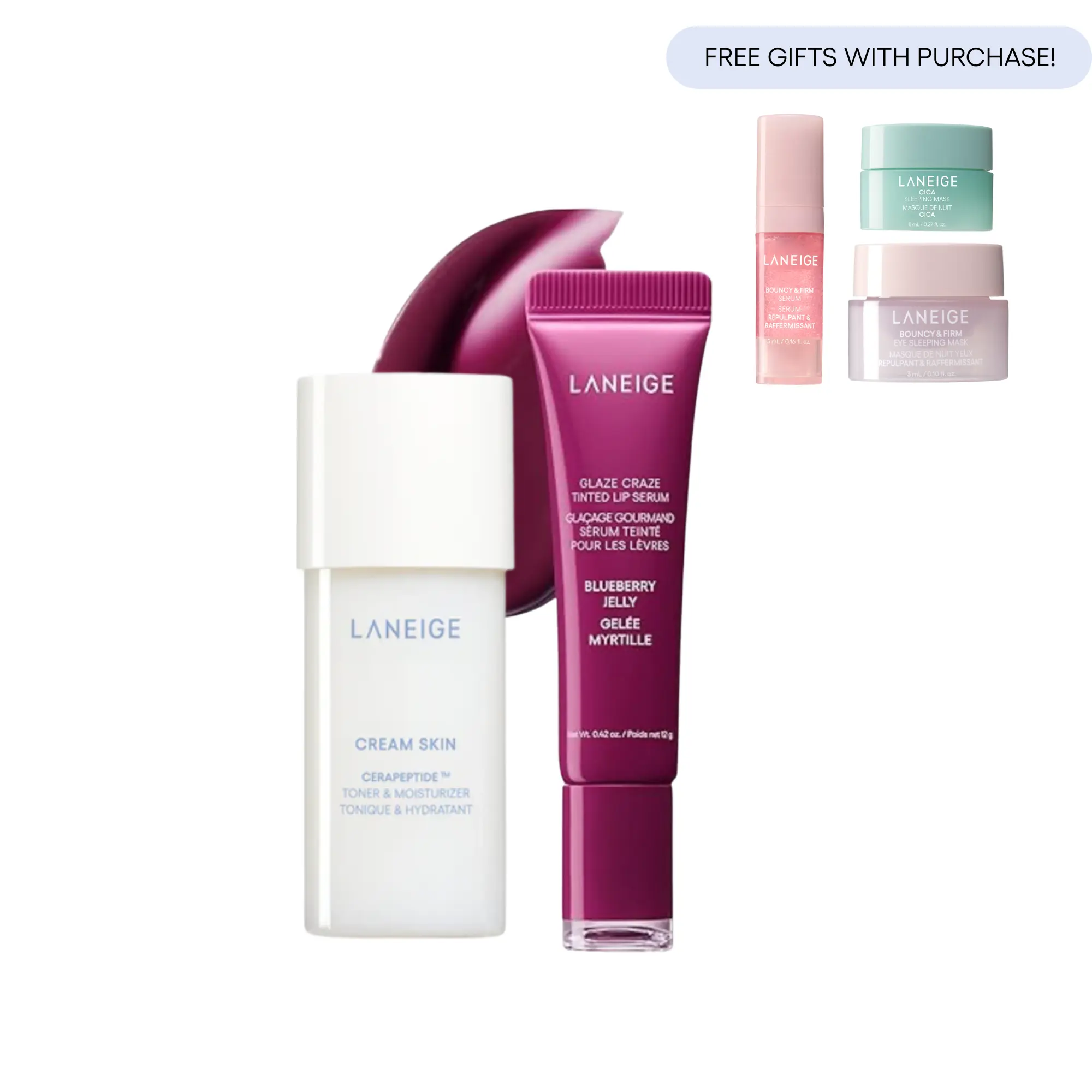 Cream Skin Toner Mist + Blueberry Jelly GC 