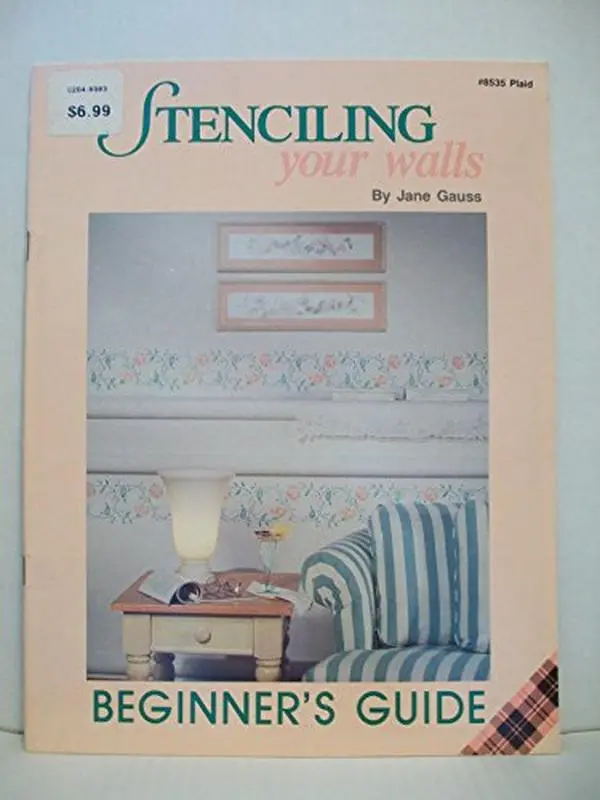 USED-Stenciling Your Walls - Beginner's Guide by Jane Gauss - Plaid #8535 by Jane Gauss (Paperback)