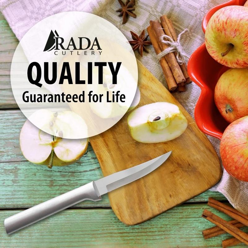 Rada Cutlery Cooks Utility Knife with Stainless Steel Body, Durable Design for Versatile Cooking and Preparation