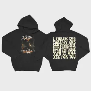 Retro Rod Wave Lyrics Hoodie, Rod Wave Nostalgia Tour Hoodie, Gift For Men Women Unisex Shirt, Sweatshirt, Hoodie