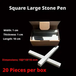 100x10x10mm thick square chalk pen, used for construction welding and cutting, high visibility stone marking pen