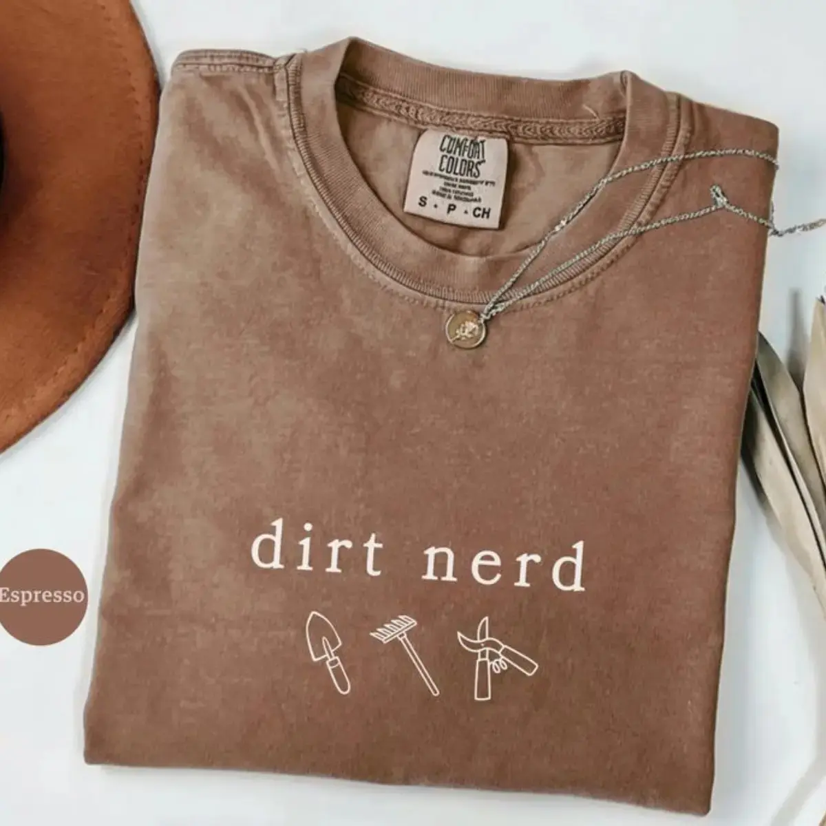 Comfort Colors Dirt Nerd Shirt, Gardening Lover Tee, Gardener Gift, Funny Gardening Shirt, Plant Lover Shirt, Garden Humor Tee, Garden Tools Shirt Logan Apparel