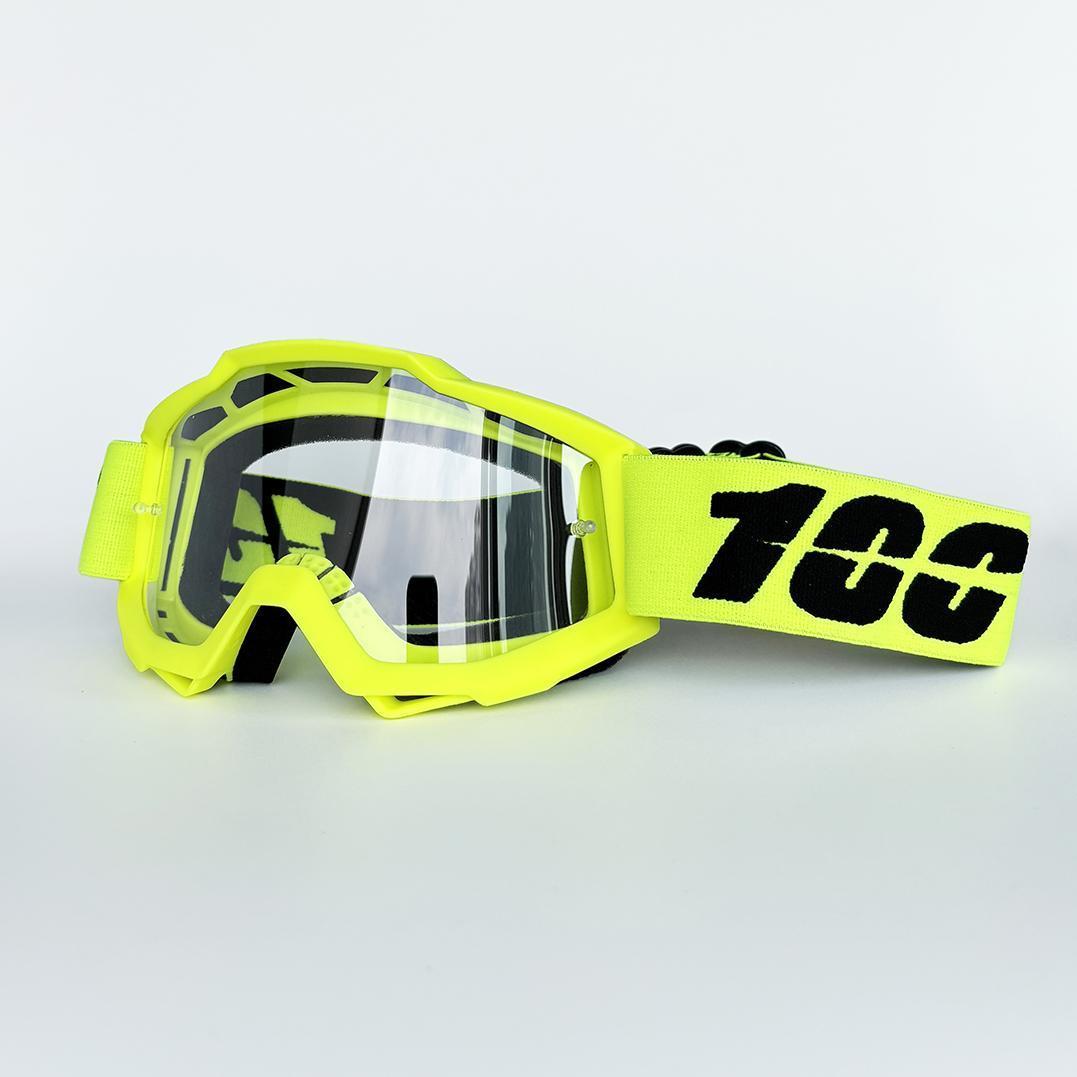 100 High Quality Motocross Racing Goggles Sports Motocross and Wind Resistant Goggles Outdoor Motorcycle Goggles Glasses