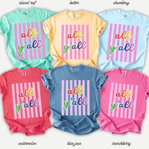 All Y'all Shirt Comfort Colors Pride Shirt, LGBT Shirt, LGBT Gifts, Ally Pride TShirt, Gay Pride Shirt, LGBTQ Shirt, Pride Parade Shirts