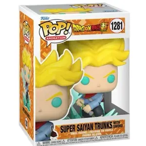 FunkoPop Trunks #1281 (Dragon Ball Super) Vinyl Figure - Anime - Collectible