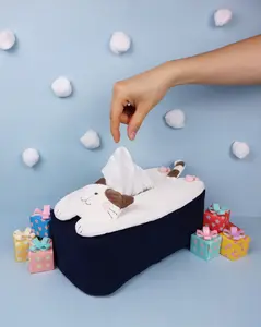 Cat Loaf Tissue Box Cover