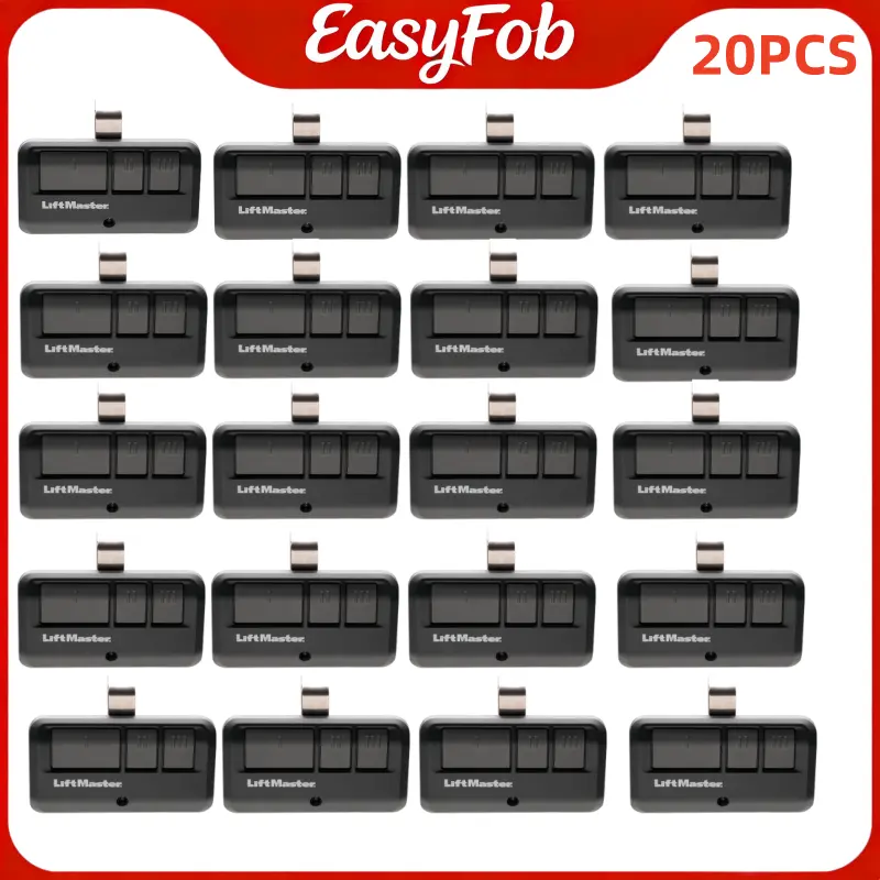 Liftmaster 893MAX & 890MAX Smart Remote Garage Door Controls with Security+2.0 Rolling Code Tech, Replacements for 891LM, 371LM, 971LM, 81LM Home Gates, Long-Distance Operation for Lost/Broken Units
