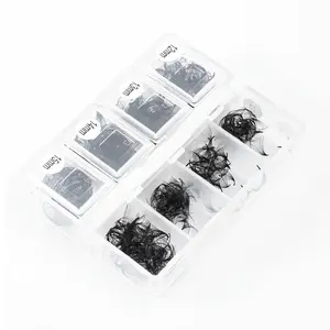 0.05 24D Mixed Box of 8-15mm Premade Volume 600 Fans for Full Volume Eye Lashes or Hybrid Lashes