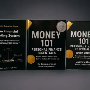 Build Before You Borrow (BBYB) Program Money 101 Textbook and Workbooks Bundle + The Financial Sorting System 6 Bank Budgeting System Workbook & 1 Week Free BBYB Interactive Chat-Based Classroom for Teens and Adults