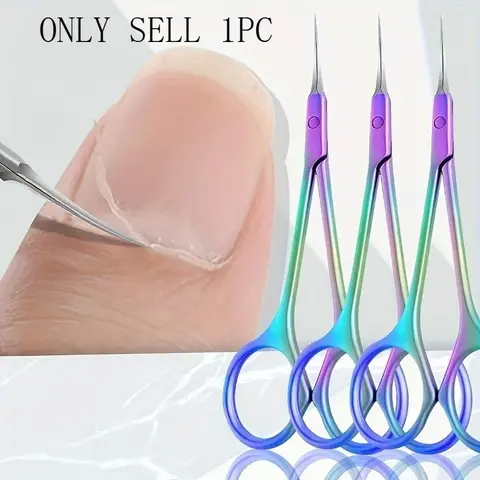 1pc Cuticle Scissors Nail Cuticle Clipper, Nail Clippers, Stainless Steel Dead Skin Removal Scissor Clipper Manicure Tools, Nail Care, Flawless Nail Care, Cuticle Remover, Cuticle Cutter, Nail Care Products, Manicure Supplies