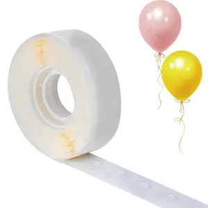 100 count Balloon Adhesive dots Two-Sided Adhesive Dots Clean Removable Non-Marking Adhesive Dots Adhesive for Crafts Balloons Holiday Party Decorations