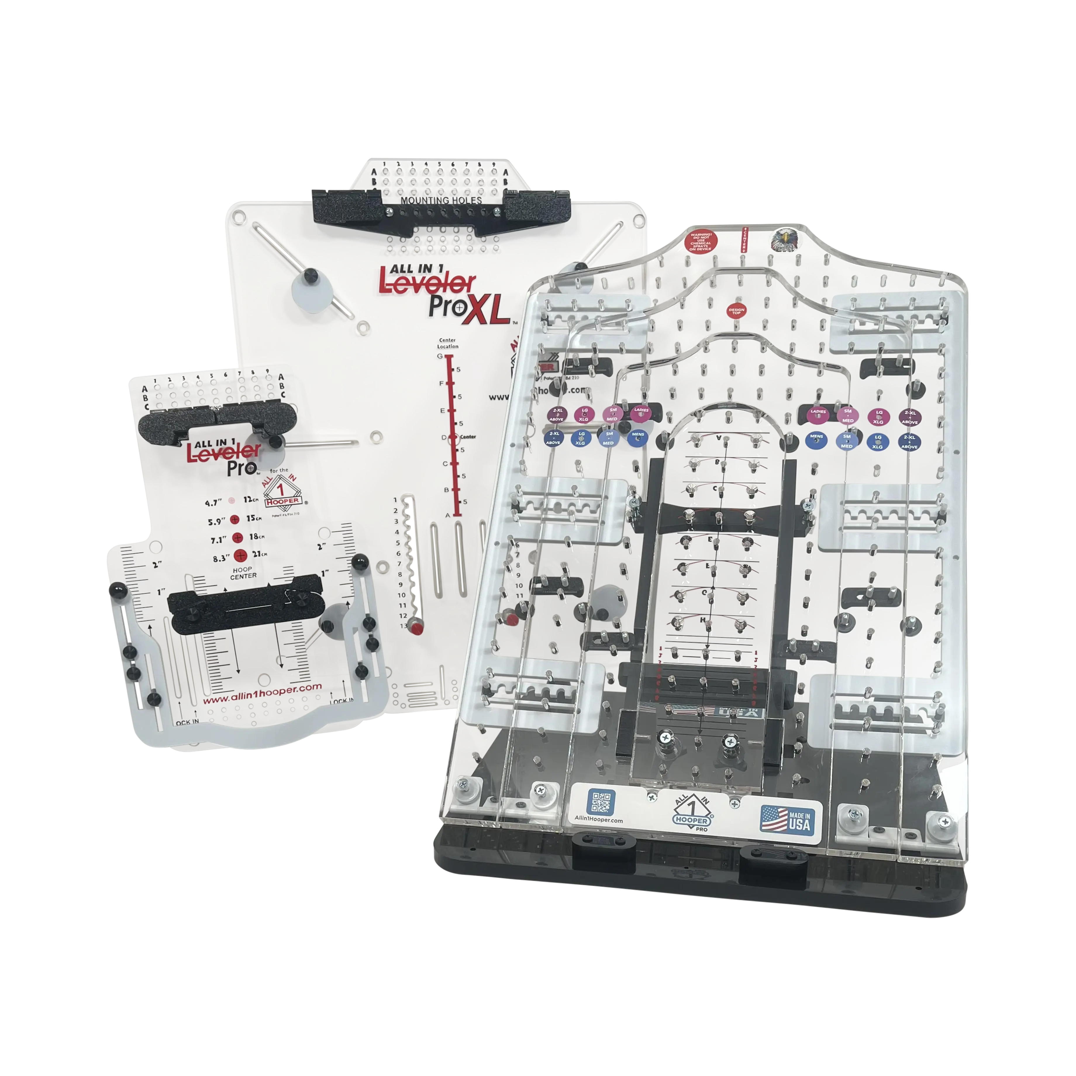 All in 1 Hooper Pro Starter Kit with Mighty & Standard Hoop Combo Brackets