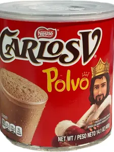 Nestlé Carlos V Chocolate Drink Mix Powder – Mexican Chocolate Beverage Mix – 14.1 oz (400 g)