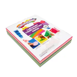 Lightweight Construction Paper Value Pack 10 Colors 300 Sheets with Bonus Stencil Everyday Use Classroom Supplies Daycare Supplies Pre-School at Home use