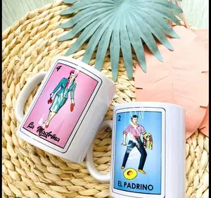 El padrino La madrina lottery mugs 11oz Ceramic Coffee Mug - for Coffee Lovers Beverage