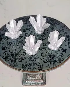 Quartz Car Tire Valve Caps: High-Vibe Style (Set of 4)