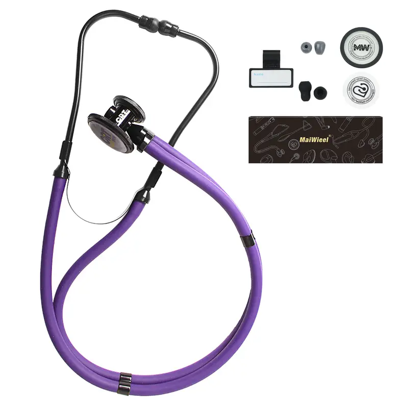MaiWieel Lightweight Single-Head Medical Stethoscope - Durable Alloy Chestpiece, Soft Ear Tips, Multiple Colors, Diagnostic Tool for Nurses, Doctors, Daily Medical Supply