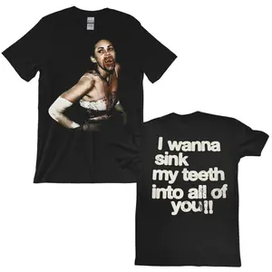 Streetwear PunxNKisses Jennifer’s Body I Wanna Sink My Teeth T-shirt 2 Sides For Men Women, For Fans Casual Streetswear