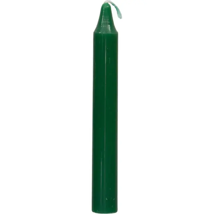 Green Mini Ritual Unscented Candle