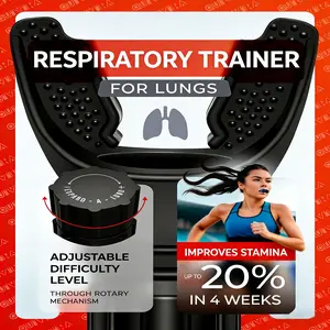 Fitness Breathing Device, Effective Breath Control Accessory, Ideal for Running and Aerobic Exercises, Essential Studio Equipment