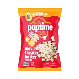 Poptime Movie Theater Butter Popcorn Poptime Movie Theater Butter Popcorn